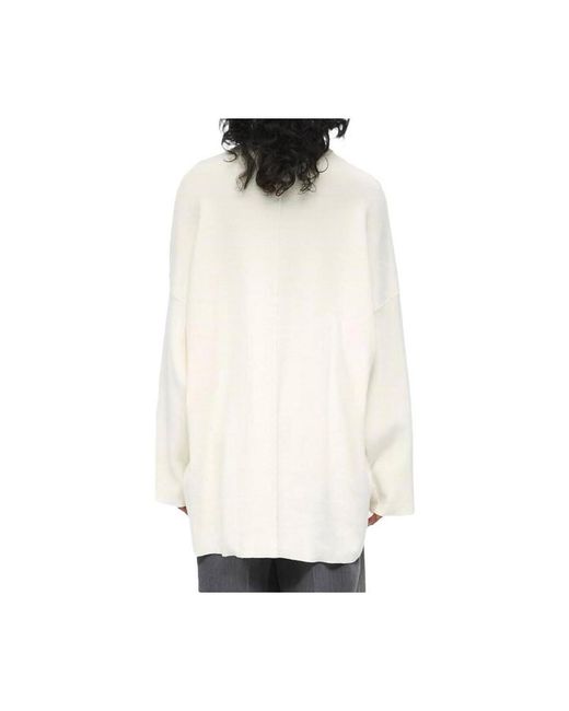 Pull Oversize Tunic Object en coloris White