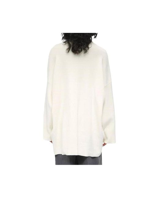 Pull Oversize Tunic Object en coloris White