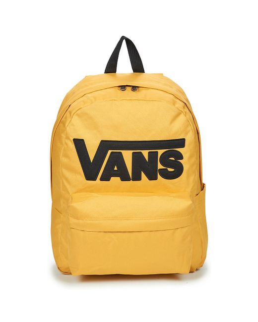 Vans Yellow Rucksack Old Skool Drop V Backpack