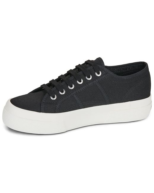 Superga Black Sneaker 2740 Plateform