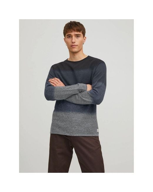 Pull 90127 Jack & Jones pour homme en coloris Gray