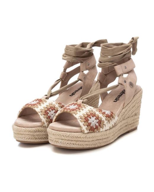 Sandales Compensées 172792 Refresh en coloris Metallic
