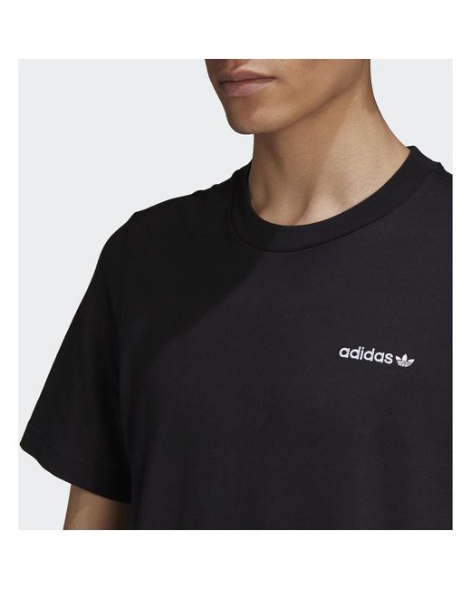 Adidas T-shirt Korte Mouw Goofy T-shirt in het Black voor heren