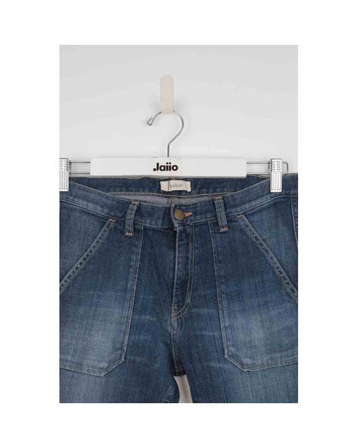 Jeans Jean slim en coton Ba&sh en coloris Blue