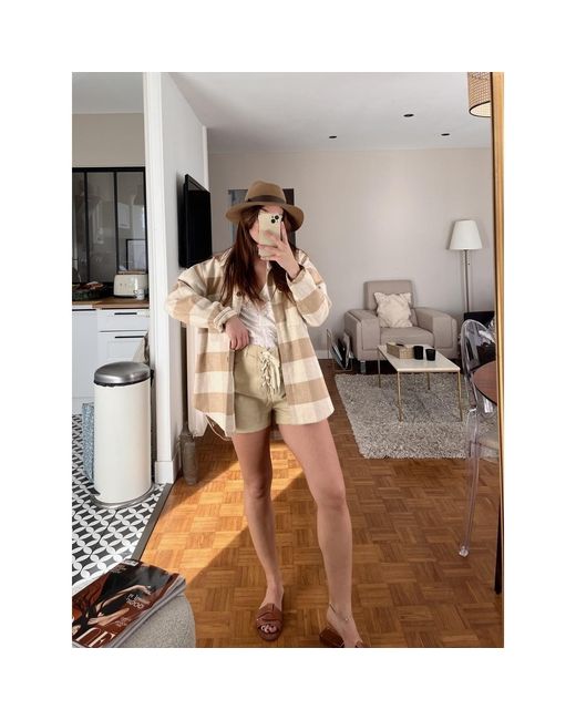 Short Short Sans marque en coloris Brown