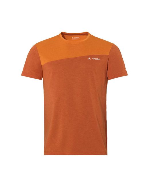 Chemise Men s Sveit Shirt Vaude pour homme en coloris Orange
