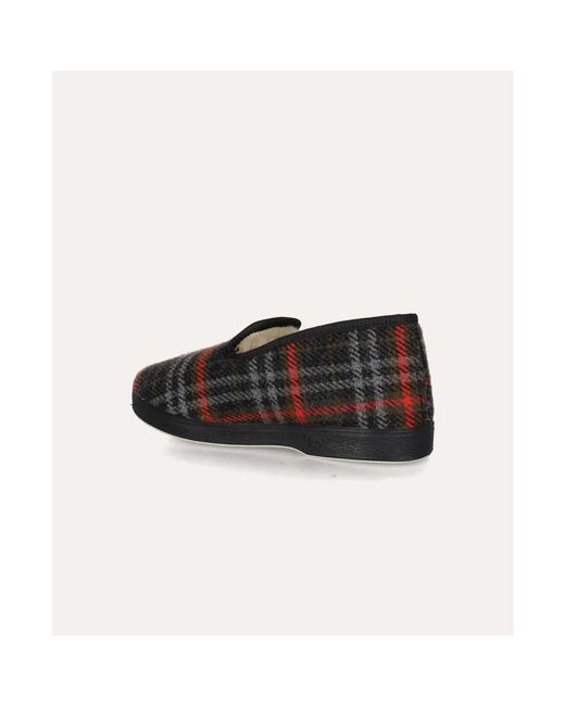 Chaussons caloluc Semelflex pour homme en coloris Black