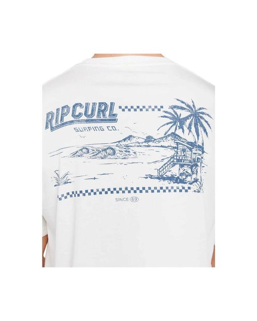 T-shirt SPORTLINE F B TEE Rip Curl pour homme en coloris White
