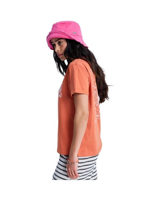 T-shirt Oceanregular Roxy en coloris Orange