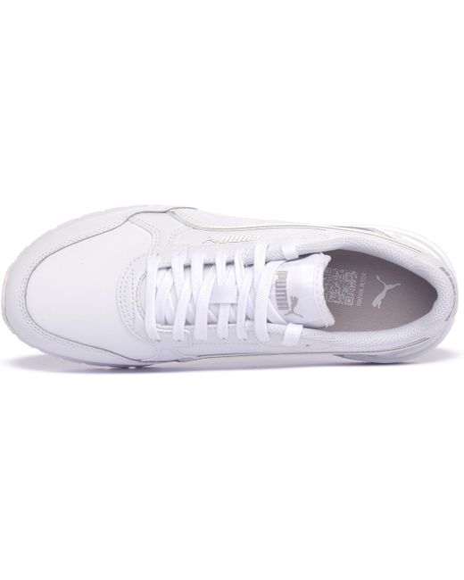 Baskets 01 ST RUNNER V4 JR PUMA en coloris White