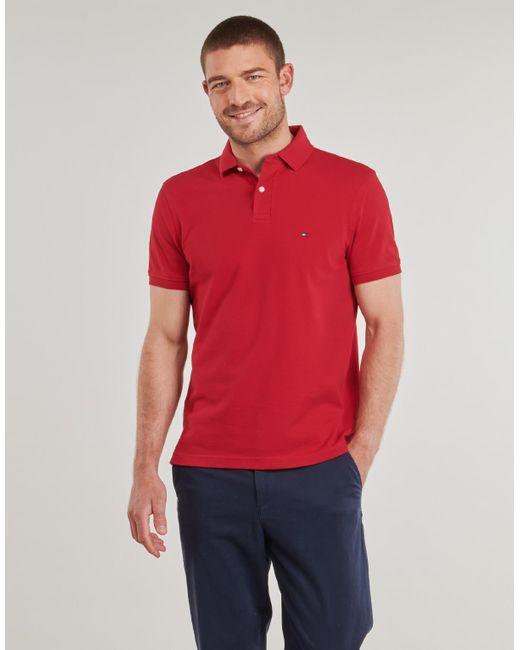 Tommy Hilfiger Poloshirt 1985 Regular Polo in Red für Herren