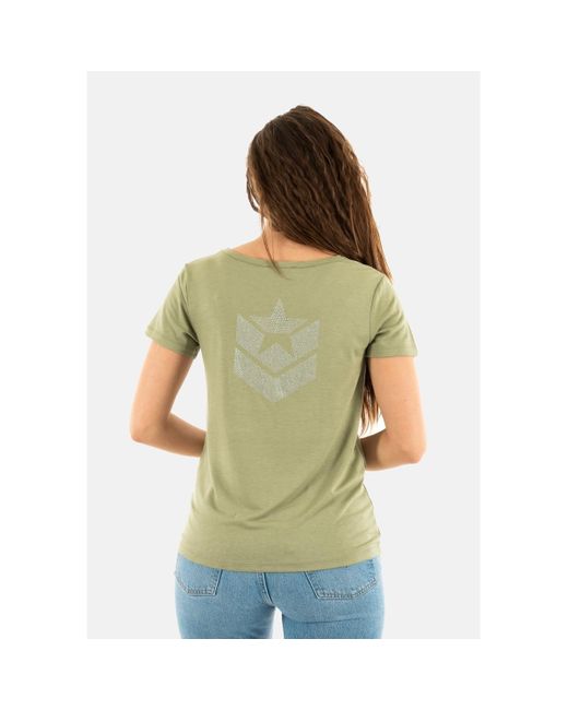 T-shirt 23124717 Freeman T.porter en coloris Green