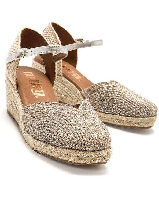 Espadrilles Mada MTNG en coloris Brown
