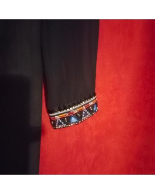 Robe courte Elégante robe brodée Desigual en coloris Black