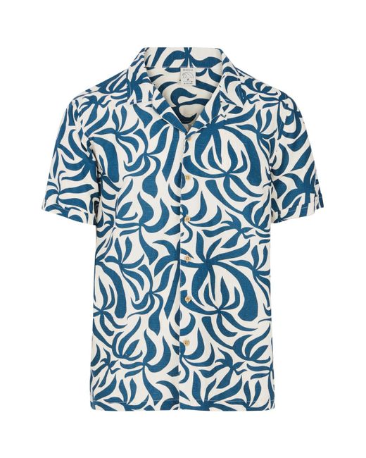 Protest Overhemd Lange Mouw Chemise Dre in het Blue voor heren