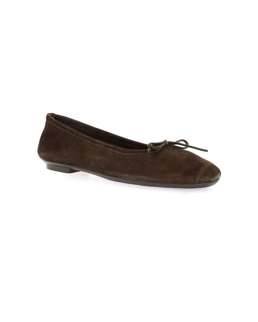 Ballerines Ballerines Harmony Cuir Velours Reqins en coloris Gray