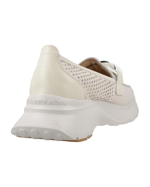 Mocassins CASCAIS The Happy Monk en coloris White