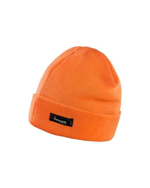 Bonnet RC133 Result Headwear pour homme en coloris Orange