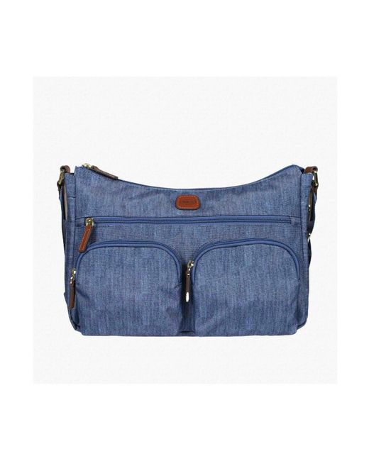 Bric's Tas Brics 447 Tracolla in het Blue