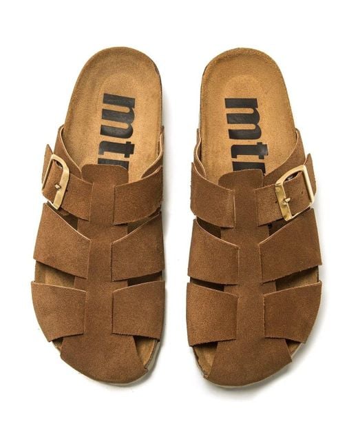Sandales LILIANE MTNG en coloris Brown