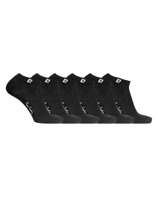 Chaussettes Lot de 6 paires de chaussettes tiges courtes Pierre Cardin Pierre Cardin pour homme en coloris Black