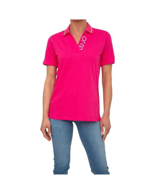 T-shirt Liu Jo en coloris Pink