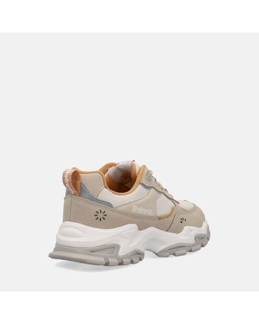 Baskets basses SNEAKERS Refresh en coloris White