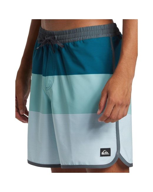 Maillots de bain Surfsilk Tijuana Volley 17"" Quiksilver pour homme en coloris Blue