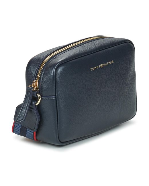 Sac a main TH LOGOTAPE CAMERA BAG Tommy Hilfiger en coloris Blue