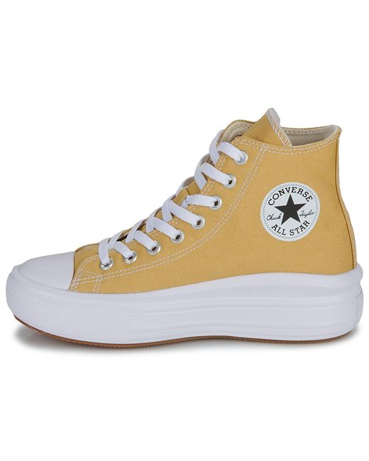 Baskets montantes CHUCK TAYLOR ALL STAR MOVE PLATFORM SEASONAL COLOR Converse en coloris Blue