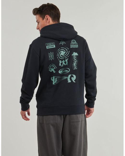 Sweat-shirt SALT WATER GRAPHIC HOODIE Quiksilver pour homme en coloris Blue