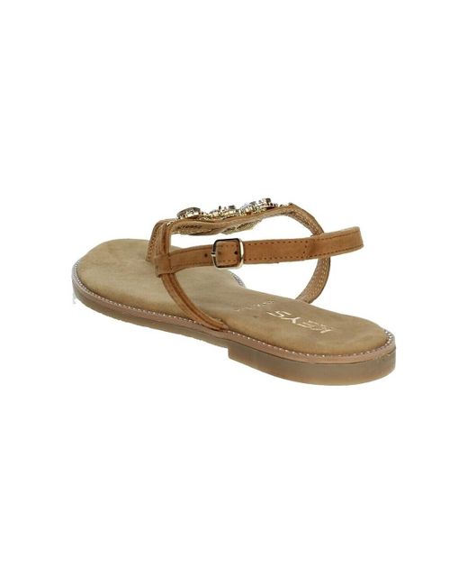 Tongs K-10952 Keys en coloris Brown