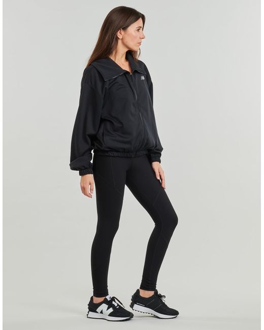 New Balance Black Fleecepullover Fleece Full Zip