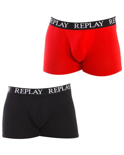 Boxers I101005-N093 Replay pour homme en coloris Red