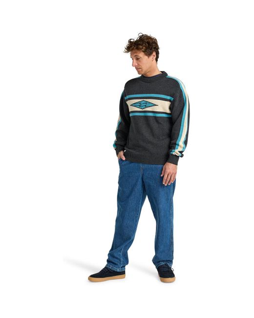 Pull Unlock Diamond Billabong pour homme en coloris Black