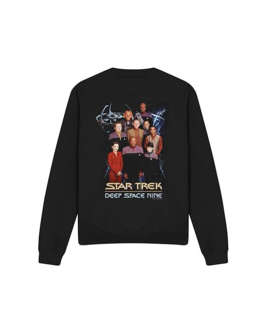 Sweat-shirt DS9 Star Trek en coloris Black