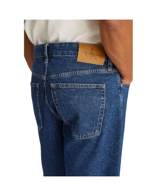 Calvin Klein Korte Broek Regular J30J327192 in het Blue voor heren