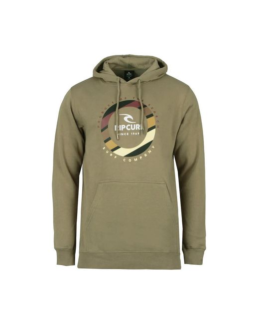 Sweat-shirt STRIPE CIRCLE FLEECE Rip Curl pour homme en coloris Green