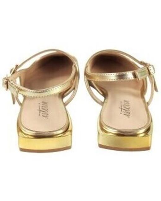 Chaussures Chaussure 24008 dorée Isteria en coloris Metallic