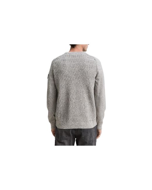 Pull 4216701 Tom Tailor en coloris Gray