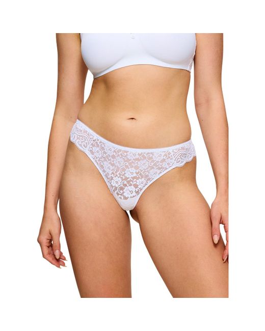 Strings String AMOURETTE Triumph en coloris White