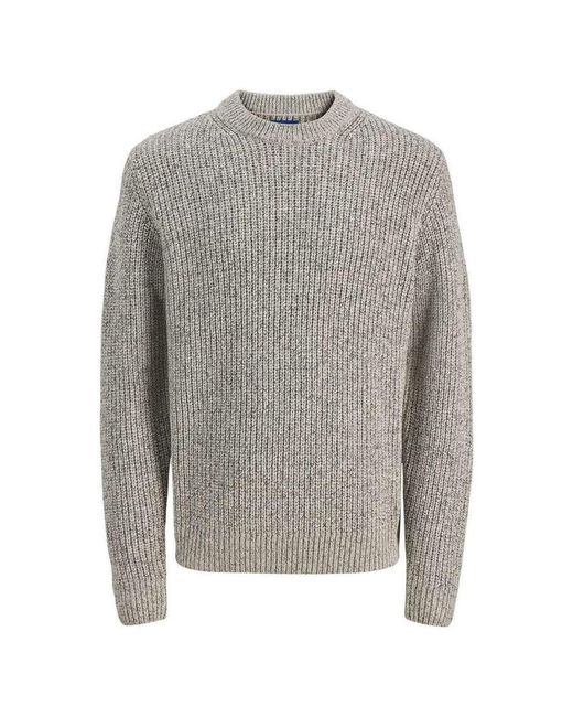 Pull 9188802 Jack & Jones pour homme en coloris Gray