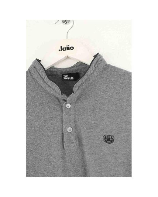 T-shirt Polo en coton gris The Kooples pour homme en coloris Gray