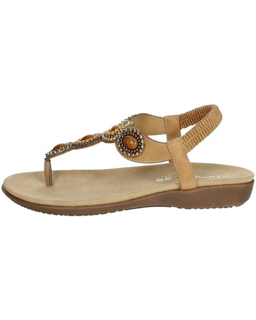 Amarpies Teenslippers Ako28552 in het Brown