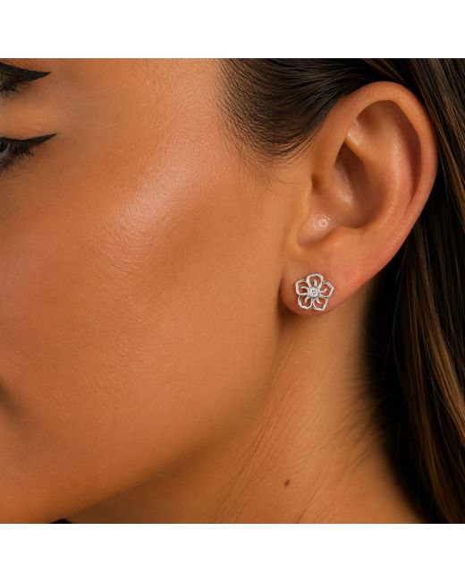 Boucles Oreilles Bipe042 Bibei en coloris Metallic