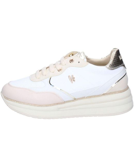 Baskets basses Keys en coloris White