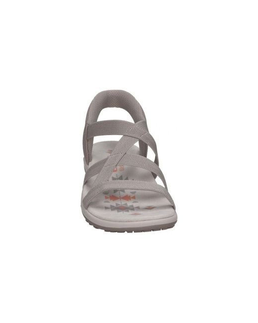 Sandales 163460-TPE Skechers en coloris Gray