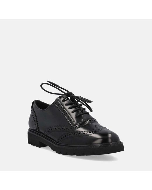 Derbies Scarpa Stringata Marco Tozzi en coloris Black