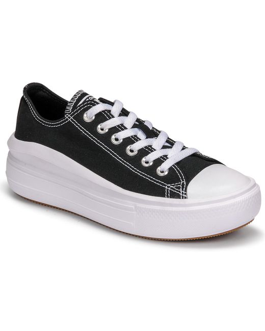 Converse Lage Sneakers Chuck Taylor All Star Move Canvas Color Ox in het  Zwart - Bespaar 18% - Lyst