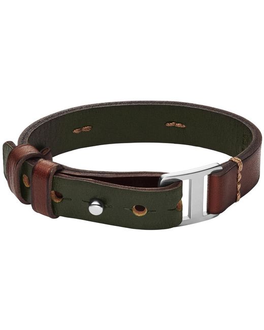 Bracelets Fossil pour homme en coloris Brown